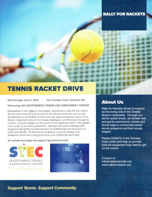 Tennis Racket Drive